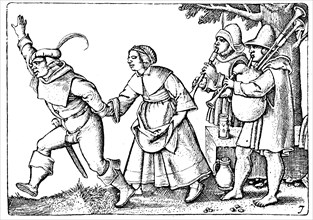 Dancing peasants