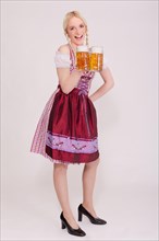 Young girl in dirndl