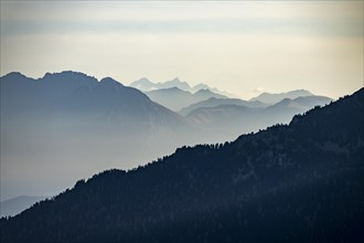 South Tyrolean mountains in the morning light