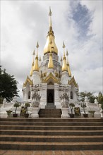 Temple Wat Tham Khuha Sawan near Mekong River