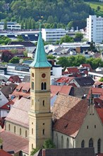 Evangelische Stadtkirche is a historical sight in the city of Ravensburg. Ravensburg