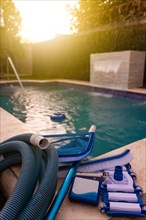 Pool cleaning and maintenance kit