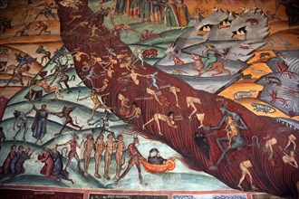 Murals in Horezu Monastery