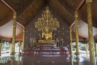 Buddha in the temple Wat Sirindhorn Wararam