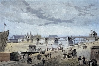 The New Rhine Bridge near Mainz