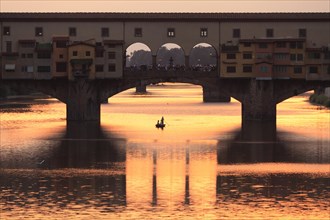 Ponte Veccio in the sunset