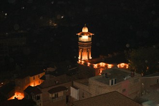 Night view of the Tbilisi Old Town