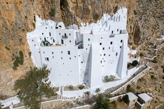 Panagia Chozoviotissa is an Orthodox rock monastery on the Greek Cyclades island of Amorgos