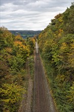 Single-track railway line