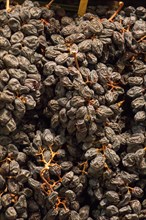 Raisins as background Grape Raisin texture in view