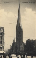 Moenkebergstrasse with Petrikirche