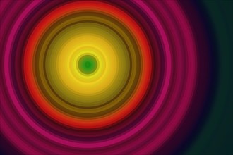 Colorful abstract background with circular lines