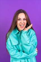 Close up portrait of young woman