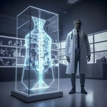 Scientists work with artificial intelligence on the development of products and cars