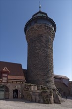 Historic Sinwell Tower on the Kaiserburg