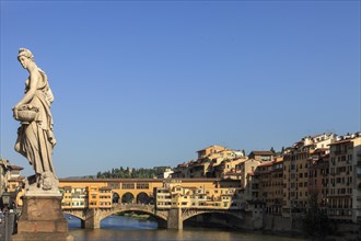 View of the Ponte Vecchio from the Ponte a Santa Trinita