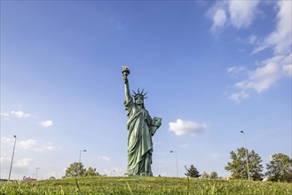 Twelve-metre-high copy of the Statue of Liberty