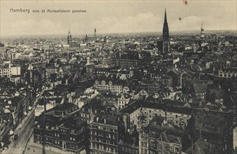 Panorama seen from St. Michaels Tower