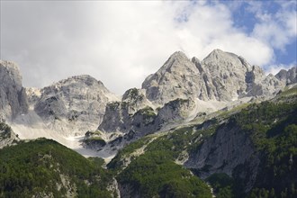 Summit of the Albanian Alps in Valbona National Park