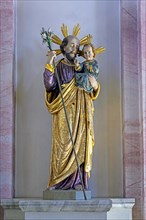 Saint Joseph with Lily and Child Jesus