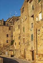Old houses in old town of Pitigliano