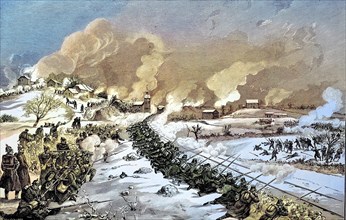 Battle of the railway embankment near Bethoncourt