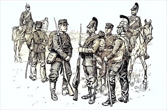Troops from southern Germany