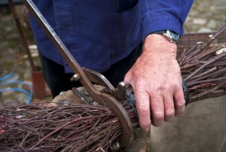 Broom binder at work in Hambergen Stroehe
