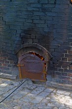 Fireplace of a bread baking house