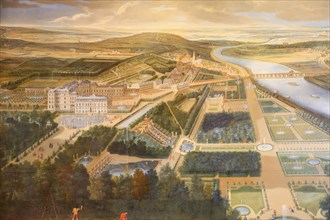 Painting Saint-Cloud Palace and Park