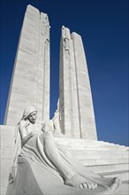 Sculpture at the Canadian National Vimy Memorial