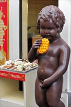 Sculpture of chocolate Manneken Pis