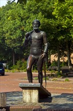 Bronze statue of Klaus Stoertebeker