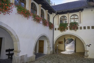 Patio of the hermitage and place of pilgrimage