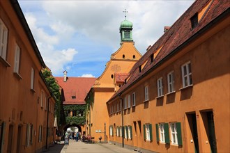 Fuggerei in Augsburg is the oldest existing social settlement in the world