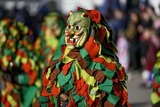 Narrenzunft Friburger Schlossberggeister at the Great Carnival Parade