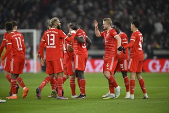 Goal celebrations FC Bayern Muenchen FCB