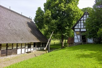 The Osnabrueck Courtyard in the Westphalian Open-Air Museum