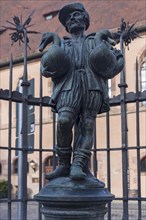 Figure of the goose-man fountain