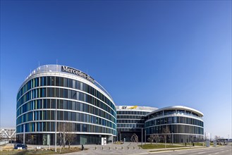 SkyLoop building at Stuttgart Airport