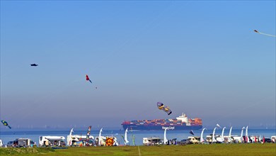 Kite festival in Otterndorf on the Elbe