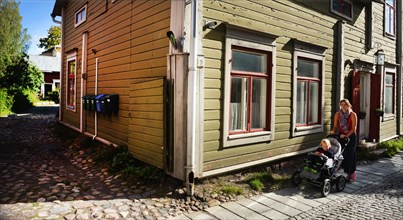 The city of Porvoo in southern Finland is home to many artists and is the second oldest city in the country