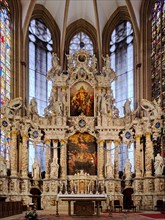 High altar in Erfurt Cathedral