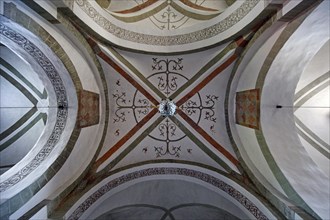 Romanesque painting in the Catholic parish church of St. Pancratius
