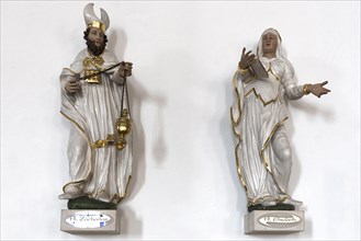 Figure of Saint Zacharias and Saint Elisabeth