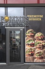 Advertising for Premium Burger