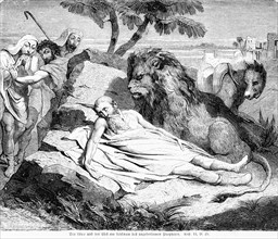 The Lion and the Donkey at the Body of the Disobedient Prophet