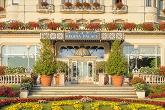 Entrance to the Hotel Regina Palace