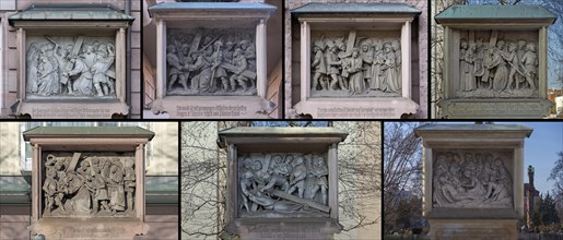 Seven Stations of the Cross by Adam Kraft