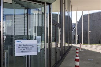 Heinrich Heine University has ceased operations
